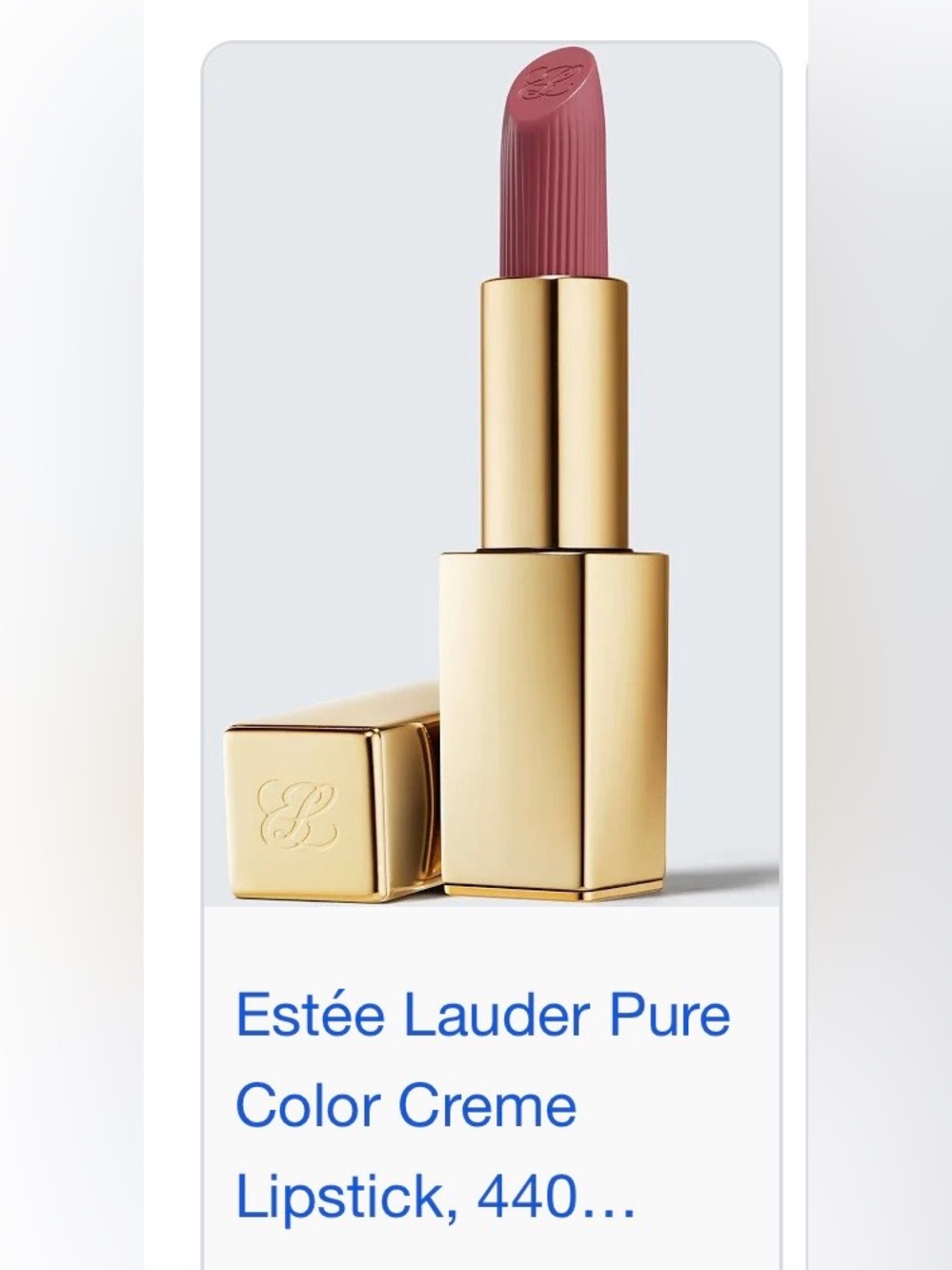 Estee Lauder Pure Color Lipstick #440 Irrestible